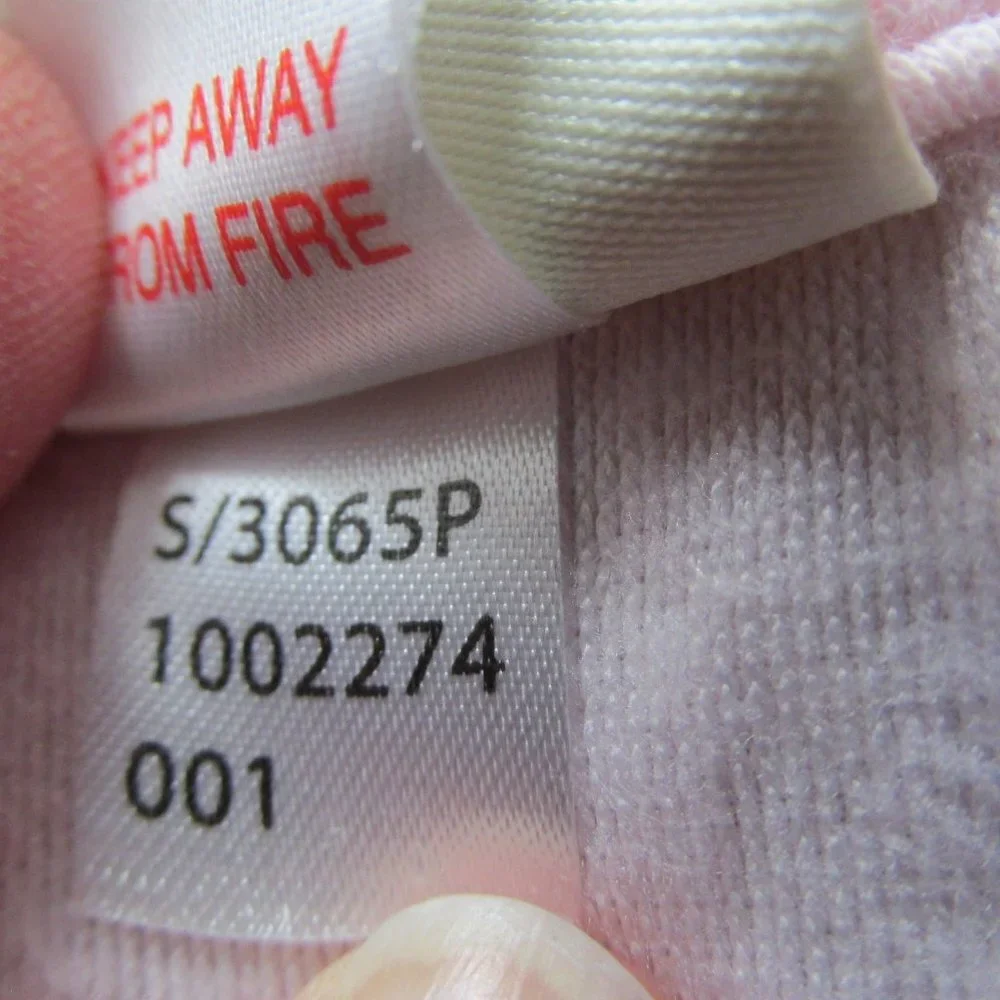 Kyle & Deena Snap Front Layette Pajama Shirt Girls‎ 0-3M Pink Long Sleeve Collar